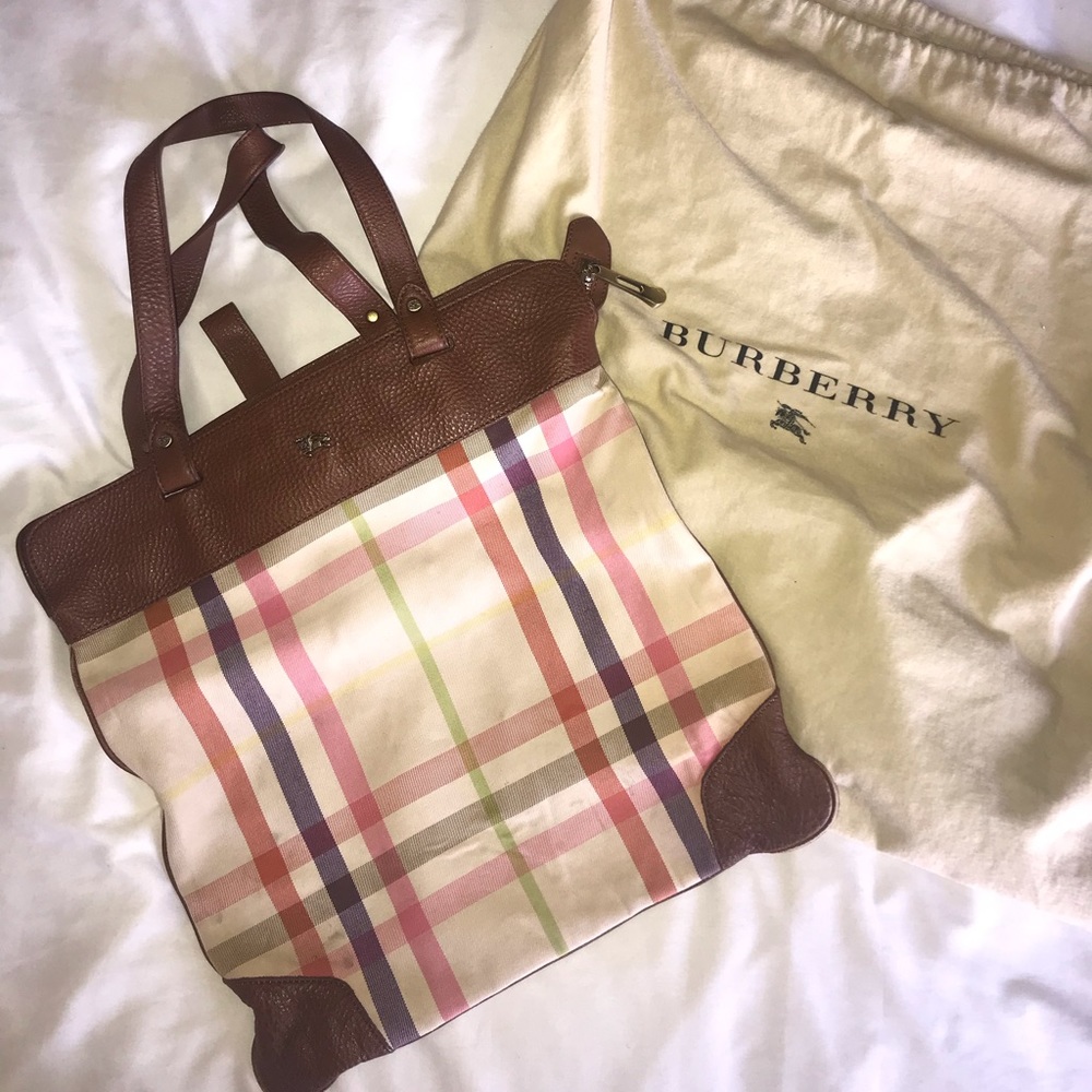 Burberry Handbag large / Pastel Nova Check